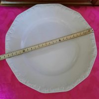 Многоъгълни чинии за основно ястие - плитки, на - "ROSENTHAL" - серия - Maria White. , снимка 10 - Чинии - 38654971