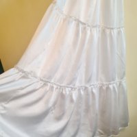 Дълга бяла рокля Little Black Dress, снимка 2 - Рокли - 42101642