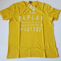 Нови и оригинални тениски Replay размери M , L , XXL, снимка 3 - Тениски - 30771175