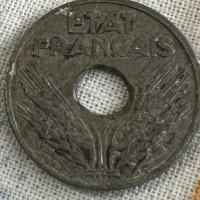 10 сантима Вишистка Франция 1941, снимка 2 - Нумизматика и бонистика - 35636434
