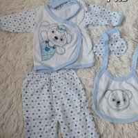 Бебешки дрешки 0-6, снимка 15 - Комплекти за бебе - 42495374