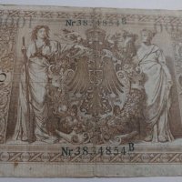 Райх банкнота - Германия - 1000 марки/ 1910 година - 17897, снимка 10 - Нумизматика и бонистика - 31019943