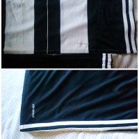 Екип "Adidas" - тениска и къси панталони "Ювентус" - размер L, снимка 12 - Спортни дрехи, екипи - 33841891