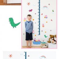 Пепа Пиг peppa pig метър за стена и мебел детска стая лепенка стикер самозалепващ, снимка 3 - Други - 29970998
