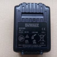 Oригинална Акумулаторна батерия DeWALT 18V XR 2.0Ah DCB183, снимка 7 - Други инструменти - 42316350