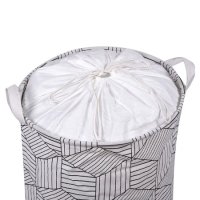 Текстилен кош за пране с дръжки, 76 л, 42 x 55 см, снимка 4 - Други стоки за дома - 44509052