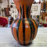 Автентична керамична ваза №1864, снимка 3 - Антикварни и старинни предмети - 35618951