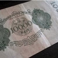 Райх банкнота - Германия - 10 000 марки | 1922г., снимка 3 - Нумизматика и бонистика - 29374600