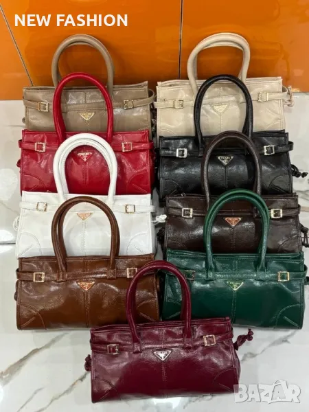 Дамски Кожени Чанти ✨Prada, снимка 1