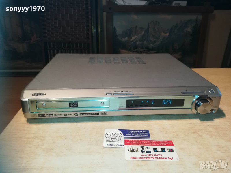 sanyо jcx-ts760 dvd receiver japan-внос sweden 0811201737, снимка 1