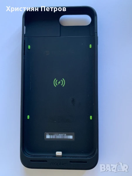 Калъф батерия Mophie 2420 mAh - Черен - iPhone 7 Plus  iPhone 8 Plus, снимка 1