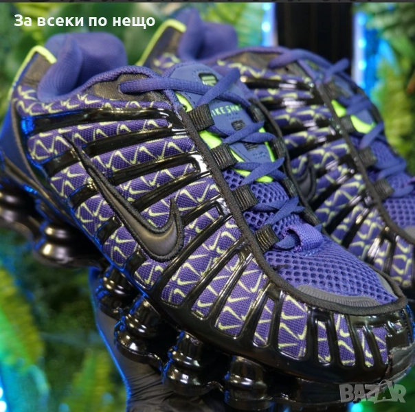 Nike Shox TL Black and Blue Унисекс👟Дамски Маратонки С Кутия👟Мъжки Спортни Обувки Код S60, снимка 1