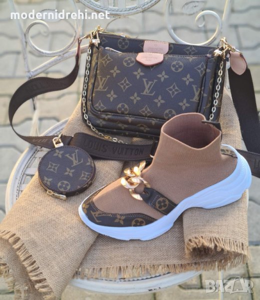 Дамски спортни обувки и чанта Louis Vuitton код 188, снимка 1