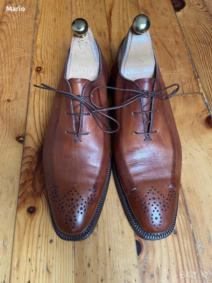  Campanile мъжки обувки кожени 42.5, снимка 1