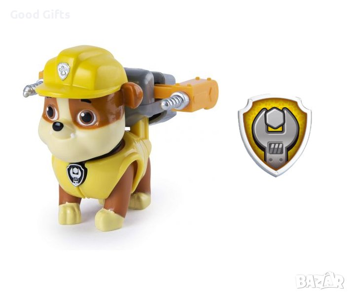 Пес патрул куче Рабъл със значка, снимка 1