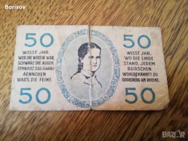 50 Pfennig 1920 - Bad Godesberg, снимка 1
