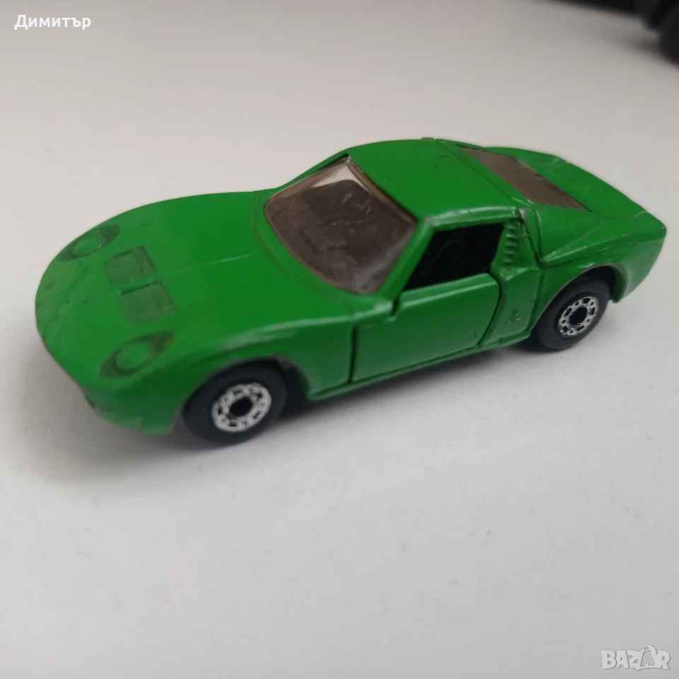 Ретро количка Matchbox No.33 Lamborghini Miura – Произведена в България (Разград), снимка 1