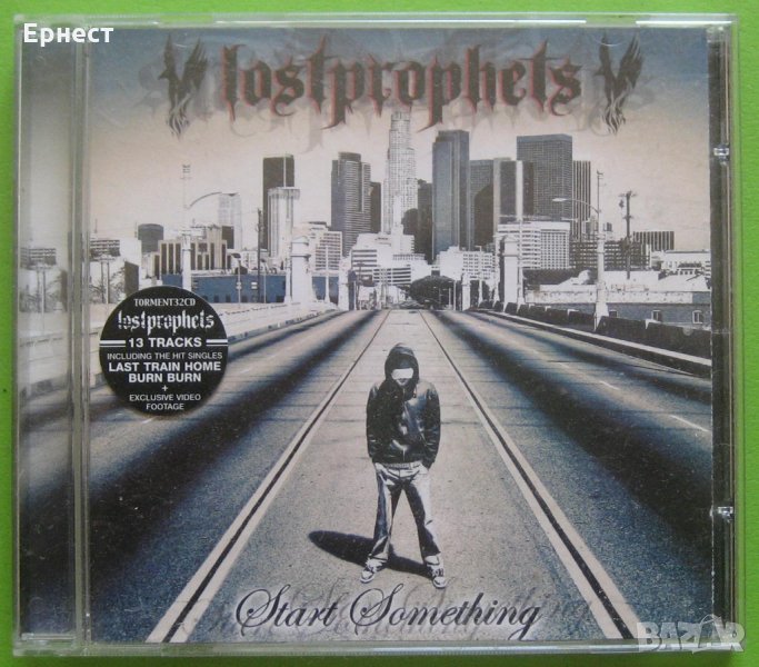 Алтернатив/нео метъл Lostprophets - Start Something CD, снимка 1