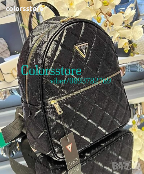 Луксозна раница /реплика Guess кодSG102P, снимка 1