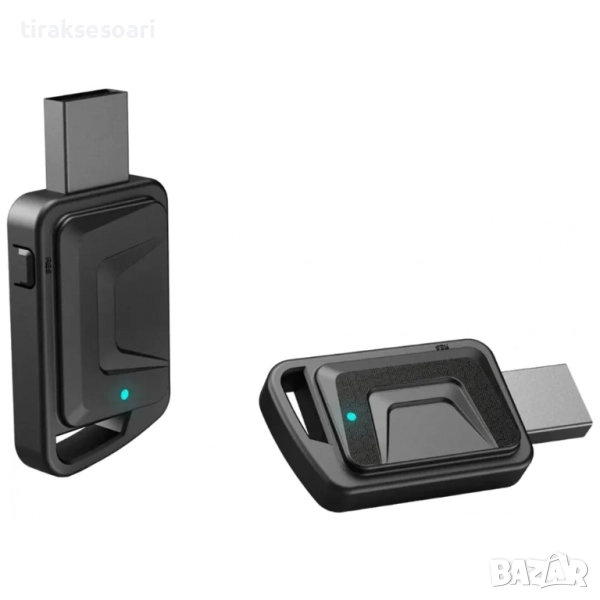 Безжичен Адаптер за CarPlay/Android Auto Dual-Band 2.4G/5.8GHz, Bluetooth 4.2, снимка 1