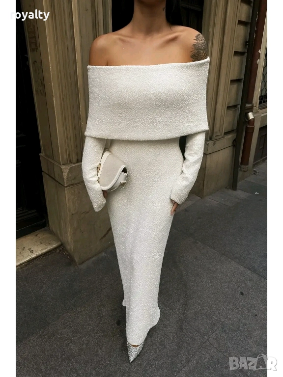 Дамски Елегантни Рокли Различни Цветове , снимка 1