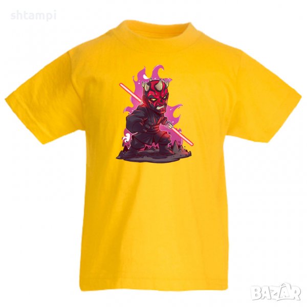 Детска тениска Star Wars Darth Mau Star Wars,Игра,Изненада,Подарък,, снимка 1
