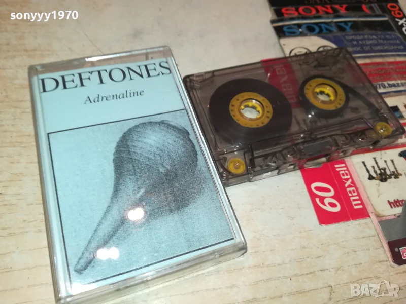DEFTONES ADRENALINE-TAPE 2007251727, снимка 1