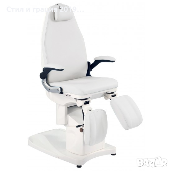 Стол за педикюр SONIA - Deneb (3 мотора) - бял, снимка 1