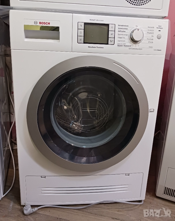 Пералня със сушилня BOSCH HomeProfessional - 7/4 кг, снимка 1