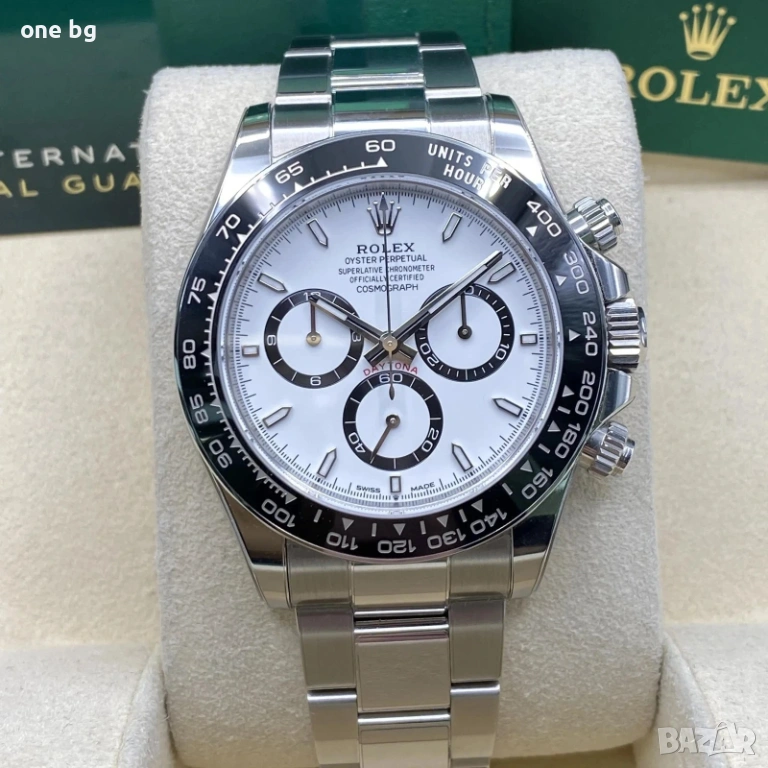 Rolex Daytona silver white Panda , снимка 1