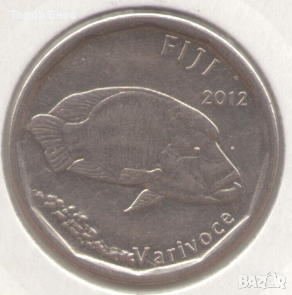 Fiji-50 Cents-2012-KM# 335-Varivoce, снимка 1