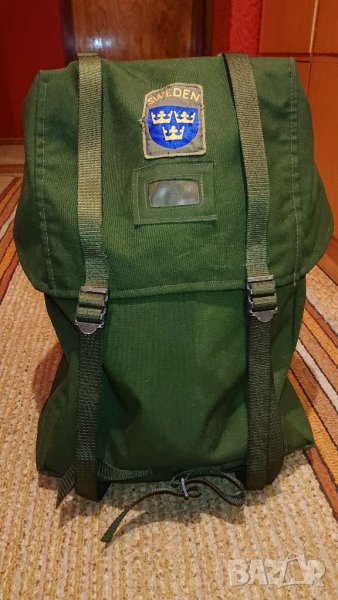 Голяма Шведска гумирана раница, снимка 1