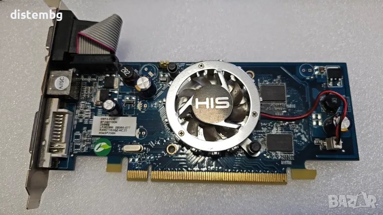 Видеокарта HIS HD 3450 iFan 256MB (64bit) , снимка 1