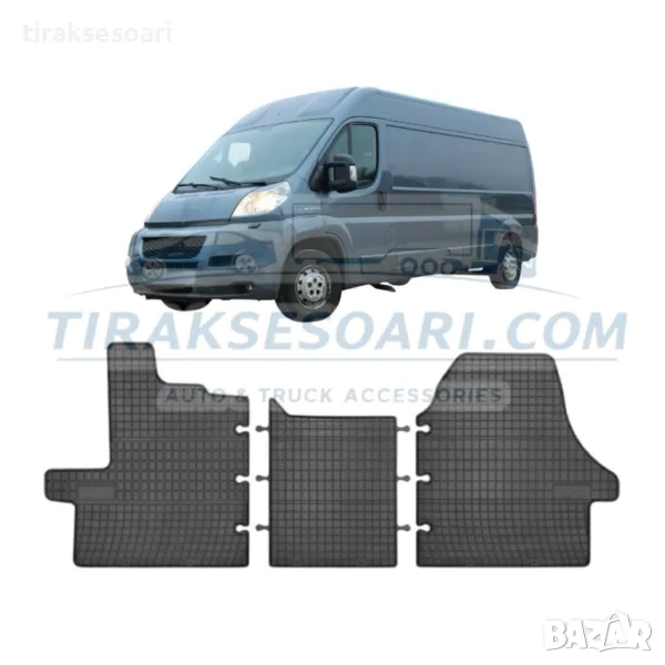 Полски Гумени стелки за бус Peugeot Boxer 2 Gen след 2006 година, снимка 1