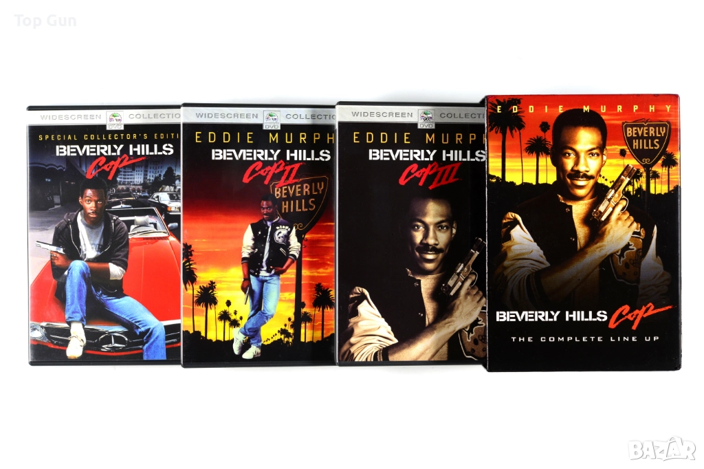 ДВД Ченгето от Бевърли Хилс Трилогия Box DVD Beverly Hills Cop Trilogy, снимка 1