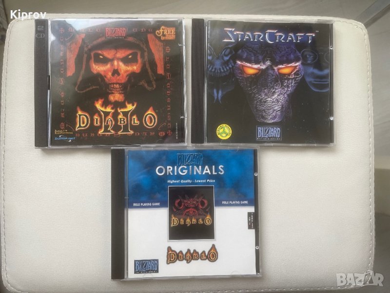 Игри за PC на Blizzard - Diablo, Diablo 2 и Star Craft, снимка 1