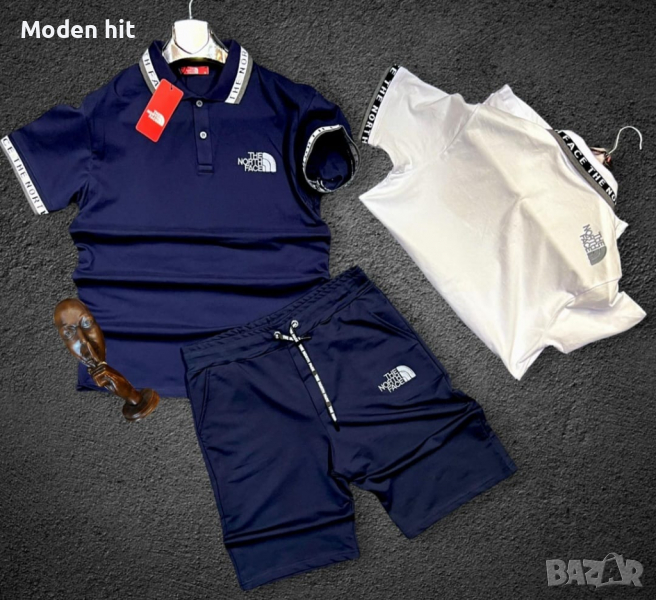 The North Face мъжки летни комплекти /тениска и къси панталони/ реплика, снимка 1