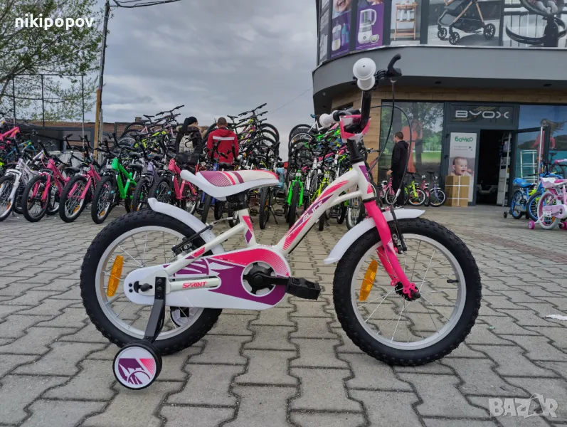 SPRINT Велосипед 16" ALICE бял, снимка 1