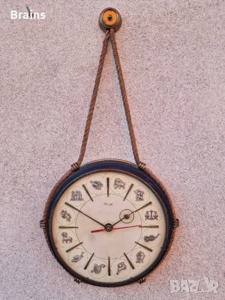 KIENZLE Зодиак Немски Кварцов Стенен Часовник, снимка 1