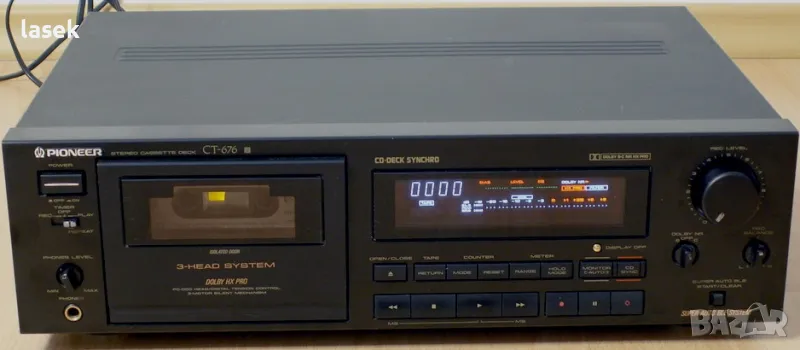 Триглав дек Pioneer CT-676, снимка 1