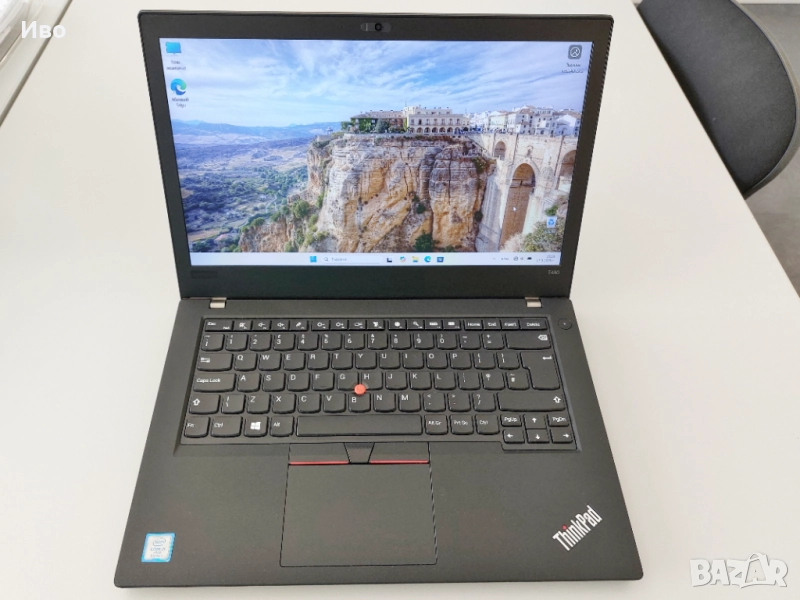 Lenovo Thinkpad T480 i5-8350U 16GB DDR4 256GB Nvme 1920х1080 14''IPS, снимка 1