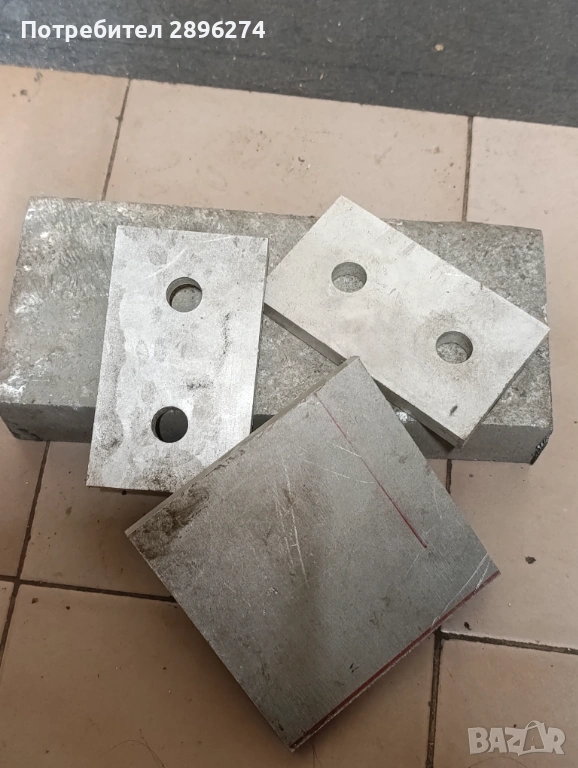 Алуминиеви плочки ( отпадъци), снимка 1