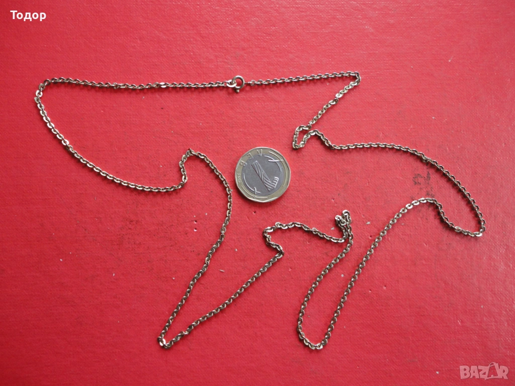 Позлатена верижка колие Amerik FBM 2, снимка 1