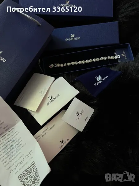 Гривна Swarowski, снимка 1