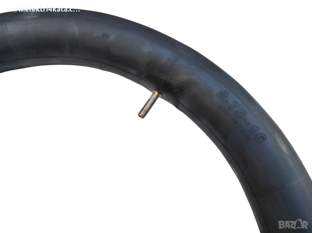 Вътрешна гума 2.75-16 (прав вентил) WANDA, снимка 1