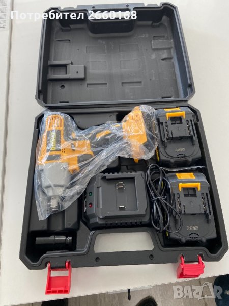 DeWalt 18V/5.0Ah  Акумулаторен ударен гайковерт с 2 батерии, снимка 1