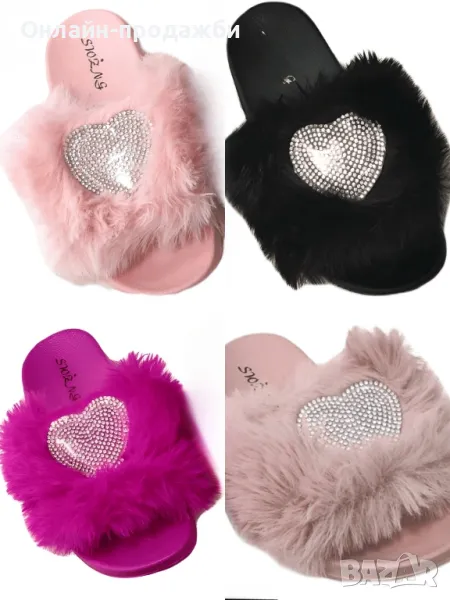 Детски пухени чехли, снимка 1