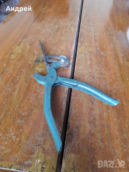 Стари чапраз клещи #3, снимка 1