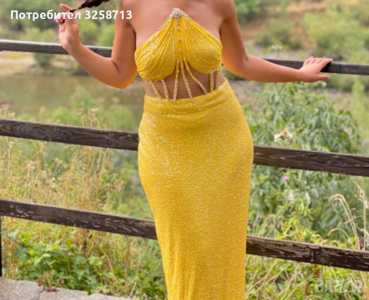 Дизайнерска официална рокля, снимка 1
