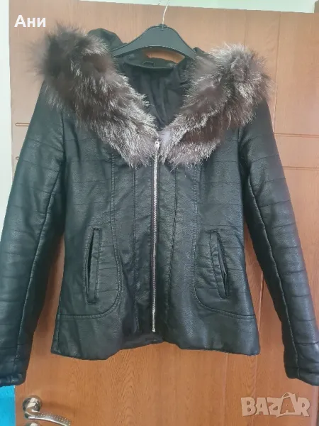 Дамско кожено яке, снимка 1